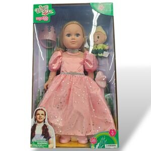 My Life As Wizard Of Oz GLINDA THE GOOD WITCH Blonde Hair & Blue Eyes Doll 18"